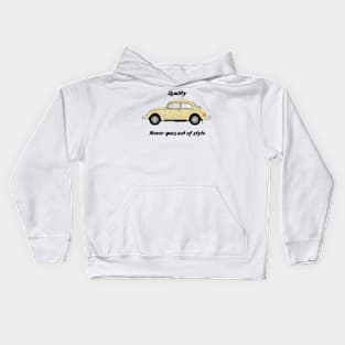 Quality never goes out of style Kids Hoodie